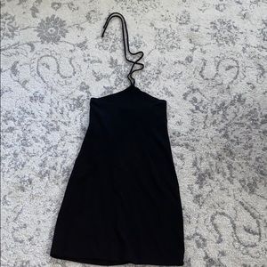 Brandy Melville black halter neck dress